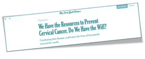 global challenge of cervical cancer