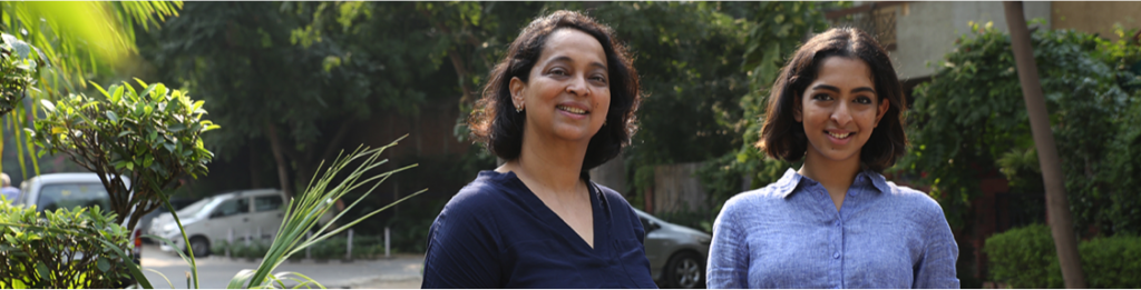 Savitha with her daughter Sanjna. They jointly made an informed decision for Sanjna to receive the HPV vaccine to prevent cervical cancer.